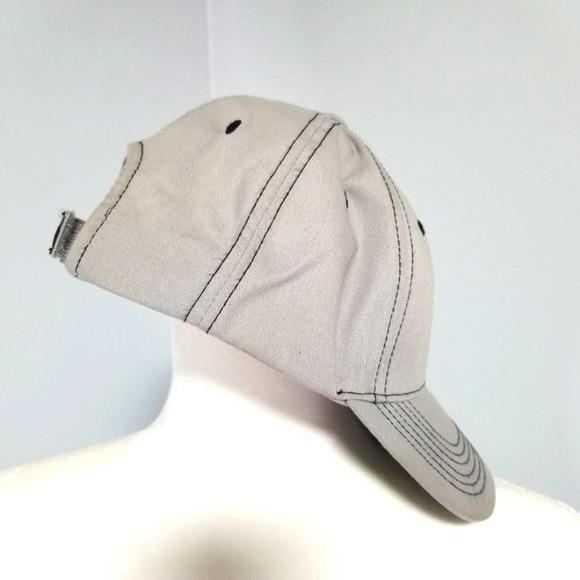 Collegiate Vanderbilt University Baseball Cap Adult Size Adjustable Closure Gray - Picture 2 of 8